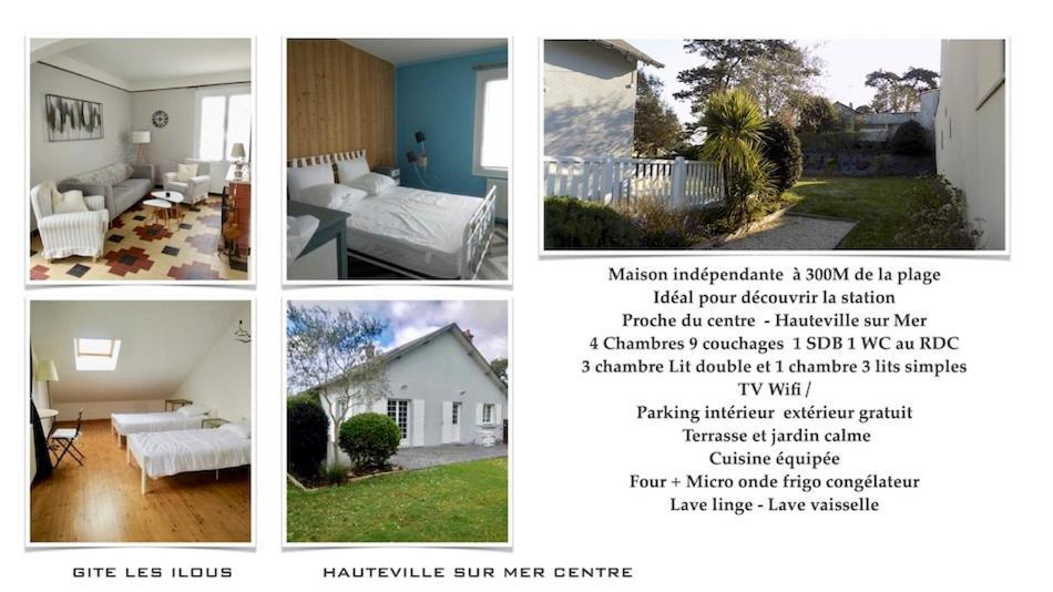 Villa Les Ilous Hauteville-sur-Mer Экстерьер фото